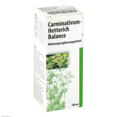 Carminativum Hetterich Balance -tipat mukaan otettavaksi, 100 ml Carminativum Hetterich Balance -tipat mukaan otettavaksi, 100 ml