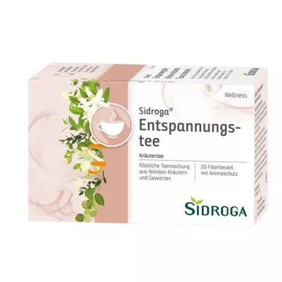 SIDROGA Wellness Relaxation Tea suodatinpussi, 20X1.75 g
