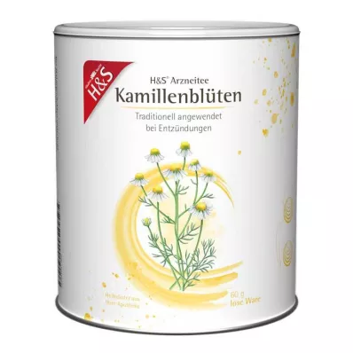 H&S Kamomillan kukat irtotavarana, 60 g H&S Kamomillan kukat irtotavarana, 60 g
