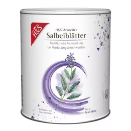 H&amp;S Salvia lehdet teetä irtotavarana, 60 g