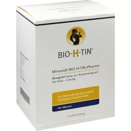 MINOXIDIL BIO-H-TIN Pharma 50 mg/ml Spray Lsg., 3X60 ml, 3X60 ml