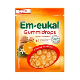EM-EUKAL Inkivääri-appelsiinisokeripurukumipisarat, 90 g