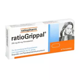 RATIOGRIPPAL 200 mg/30 mg kalvopäällysteiset tabletit, 10 kpl