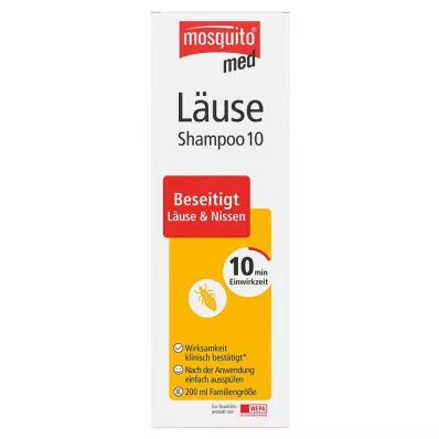 MOSQUITO med Täis-shampoo 10, 200 ml MOSQUITO med Täis-shampoo 10, 200 ml