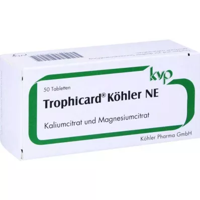 TROPHICARD Koehler NE Tabletit, 50 kpl TROPHICARD Koehler NE Tabletit, 50 kpl