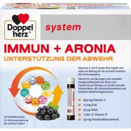 DOPPELHERZ Immun+Aronia-järjestelmän ampullit, 30 kpl
