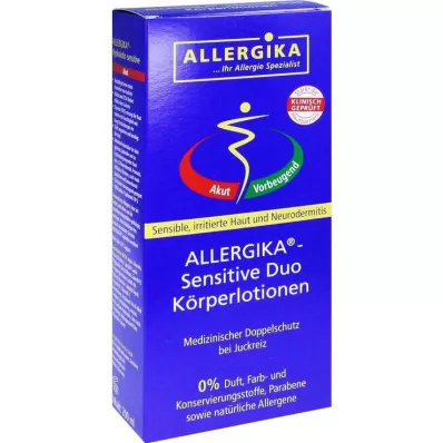 Allergika herkkä Duo vartaloemulsio, 2x200 ml