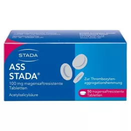 ASS STADA 100 mg enteropäällysteiset tabletit, 50 kpl