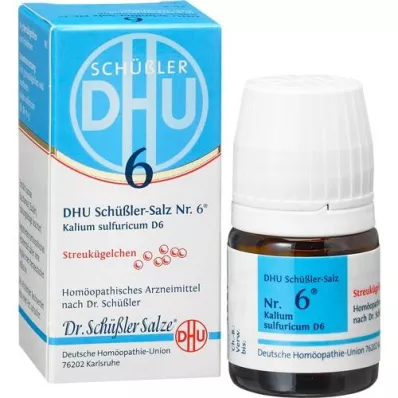 BIOCHEMIE DHU 6 Kalium sulphuricum D 6 pallo, 10 g