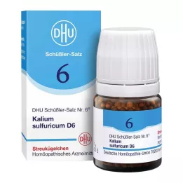 BIOCHEMIE DHU 6 Kalium sulphuricum D 6 pallo, 10 g