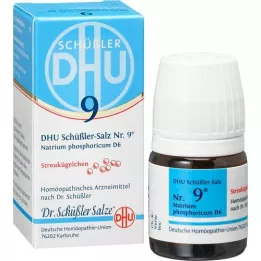 BIOCHEMIE DHU 9 Natrium phosphoricum D 6 palloa, 10 g