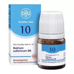 BIOCHEMIE DHU 10 Natrium sulphuricum D 6 palloa, 10 g