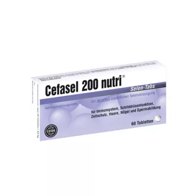 Cefasel 200 nutri seleenitabletit, 60 kpl