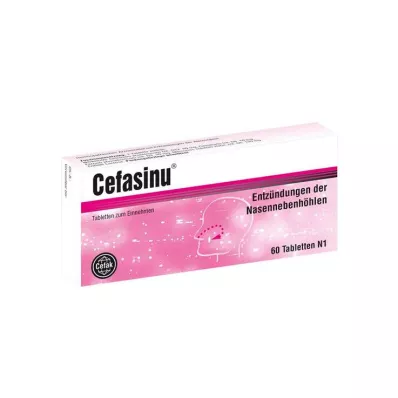 Cefasinu-tabletit, 60 kpl Cefasinu-tabletit, 60 kpl