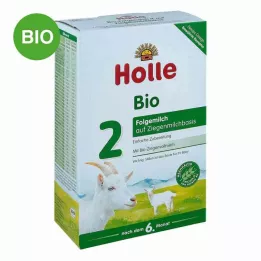 HOLLE Luonnonmukainen seurantamaito 2 vuohenmaitopohjainen jauhe, 400 g