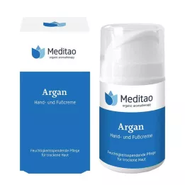 Meditao Argan käsi- ja jalkavoide, 50 ml