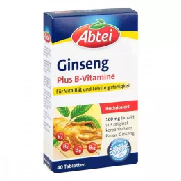 ABTEI Ginseng Plus B-vitamiinitabletit, 40 kpl