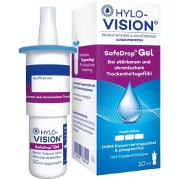 HYLO-VISION SafeDrop geeli-silmätipat, 10 ml