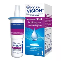 HYLO-VISION SafeDrop geeli-silmätipat, 10 ml