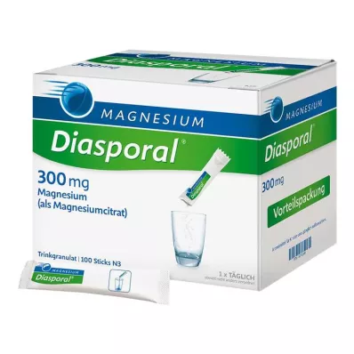 Magnesium Diasporal 300 mg juomarakeet, 100 kpl Magnesium Diasporal 300 mg juomarakeet, 100 kpl