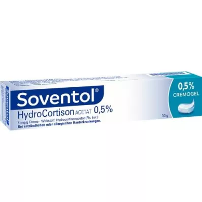 SOVENTOL Hydrokortisoniasetaatti 0,5 % voide, 30 g