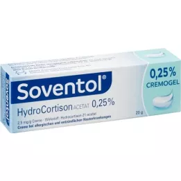 SOVENTOL Hydrokortisoniasetaatti 0,25 % voide, 20 g