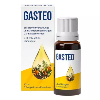 GASTEO Tipat ruuansulatuskanavan vaivoihin, 20 ml