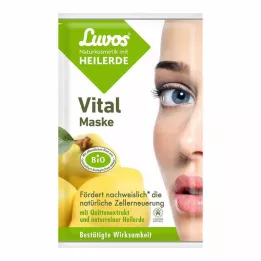 LUVOS Healing Earth Vital Mask Luonnonkosmetiikka, 2X7.5 ml