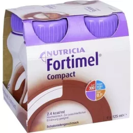 FORTIMEL Compact 2.4 Suklaan maku, 4X125 ml
