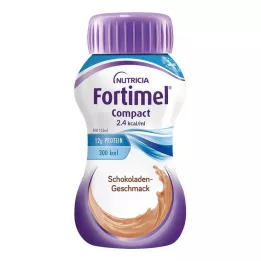 FORTIMEL Compact 2.4 Suklaan maku, 4X125 ml