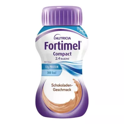 FORTIMEL Compact 2.4 Suklaan maku, 4X125 ml
