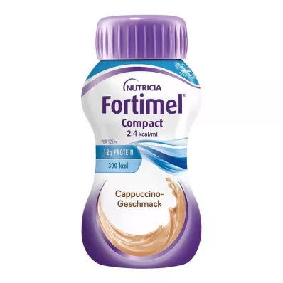 FORTIMEL Compact 2.4 Cappuccinon maku, 4X125ml FORTIMEL Compact 2.4 Cappuccinon maku, 4X125ml