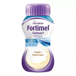 FORTIMEL Compact 2.4 Vaniljan maku 8X4X125 ml