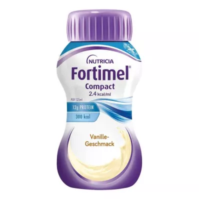 FORTIMEL Compact 2.4 Vaniljan maku 8X4X125 ml FORTIMEL Compact 2.4 Vaniljan maku 8X4X125 ml