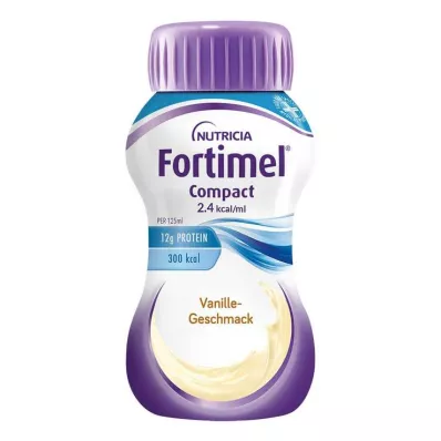 Fortimel Compact 2.4 vaniljaaromi, 4X125 ml