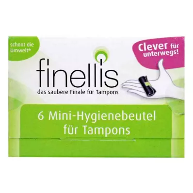 Finellis-minihygieniapussit tamponeille tien päällä (6 kpl) Finellis-minihygieniapussit tamponeille tien päällä (6 kpl)