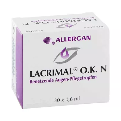 Lacrimal OK N -silmätipat (30x0,6 ml)