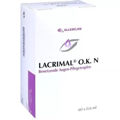 LACRIMAL O.K. N silmätipat, 60X0,6 ml