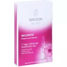 WELEDA Wild Rose 7 Days Smoothing Beauty Treatment, 7X0.8 ml