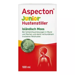 ASPECTON Junior yskänlääkitys Islanninsammalmehu, 100 ml