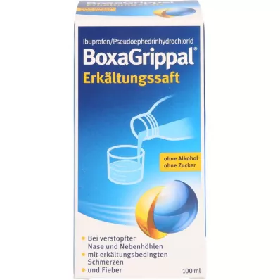 BOXAGRIPPAL Kylmä mehu, 100 ml