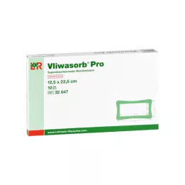 VLIWASORB Pro superabsorb.comp.sterile 12,5x22,5 cm, 10 kpl