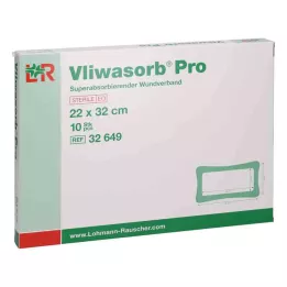VLIWASORB Pro superabsorb.comp.sterile 22x32 cm, 10 kpl