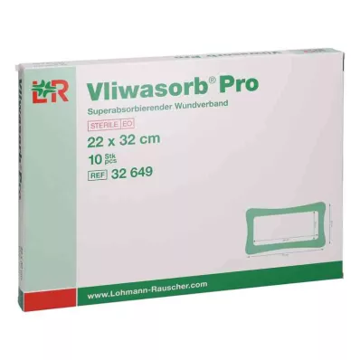 VLIWASORB Pro superabsorb.comp.sterile 22x32 cm, 10 kpl VLIWASORB Pro superabsorb.comp.sterile 22x32 cm, 10 kpl