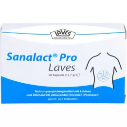 SANALACT Pro Laves kapselit, 30 kpl