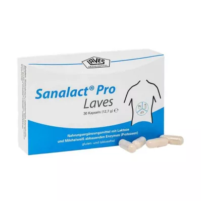 SANALACT Pro Laves kapselit, 30 kpl SANALACT Pro Laves kapselit, 30 kpl