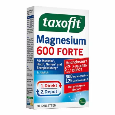 Taxofit Magnesium 600 Forte Depot tabletit, 30 kpl