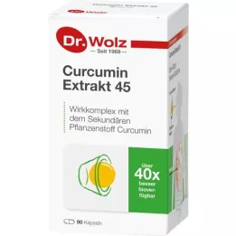 CURCUMIN EXTRAKT 45 Dr.Wolz-kapselia, 90 kpl
