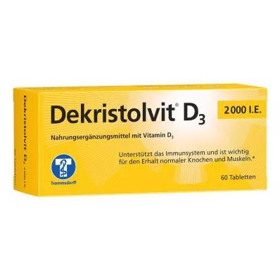 Dekristolvit D3 2 000 IU tabletit, 60 kpl