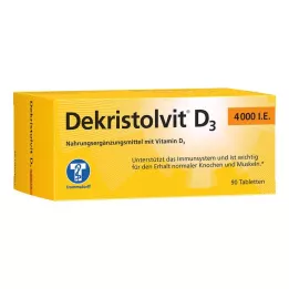 DEKRISTOLVIT D3 4000 I.U. tablettia, 90 kpl